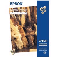 Epson Matte Paper Heavy Weight 167 g/m2,  A3+ - 50 ark | C13S041264